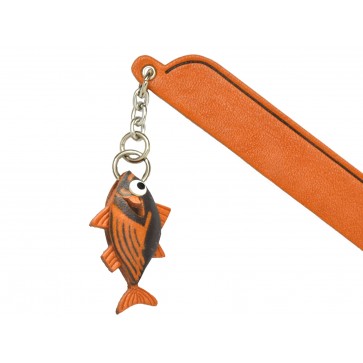 Bonito Leather Charm Bookmarker