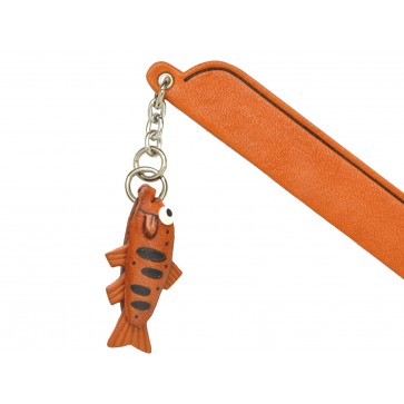 Trout Leather Charm Bookmarker