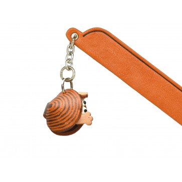 Clam Leather Charm Bookmarker