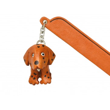 Dalmatian Leather dog Charm Bookmarker