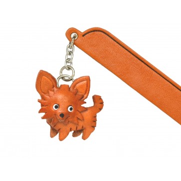 Chihuahua long Leather dog Charm Bookmarker