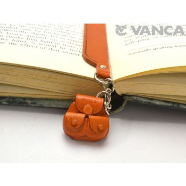 Backpack Leather Charm Bookmarker