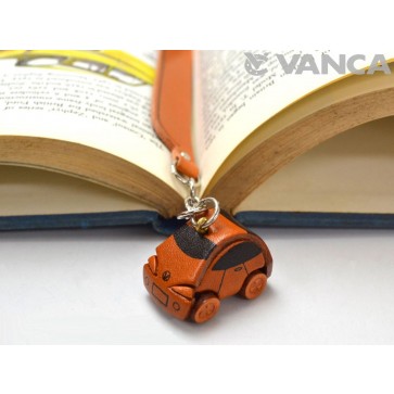 Minicar Leather Charm Bookmarker