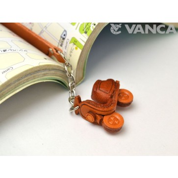 Scooter Leather Charm Bookmarker