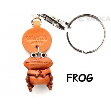 Frog Japanese Leather Keychains Animal