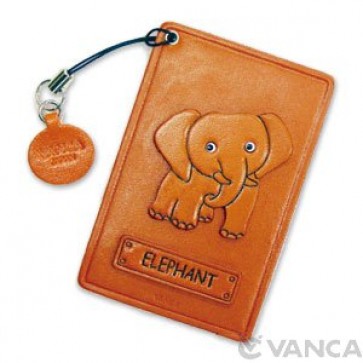 Elephant Leather Commuter Pass case/card Holders #26410