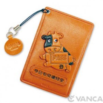 Zodiac/ Cow Leather Commuter Pass/Passcard Holders