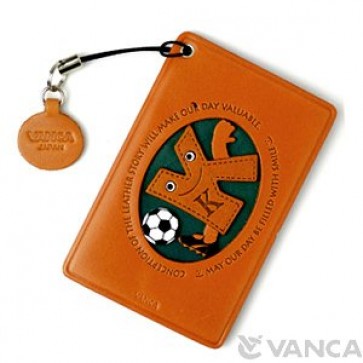 Soccer-K Leather Commuter Pass/Passcard Holders