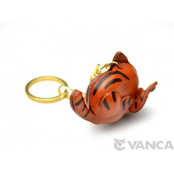 Cat Leather Keychain(L)