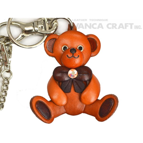Bear Charm Keychain