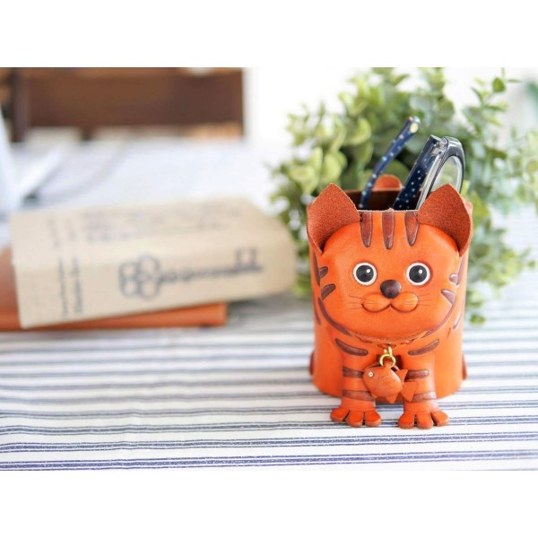 Ginger Cat Eyeglass Holder Stand