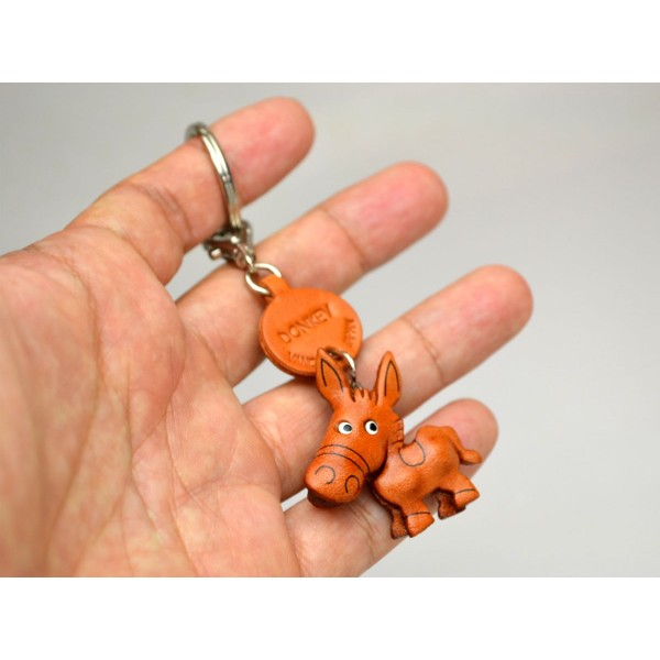 Donkey/Ass Japanese Leather Keychains Animal Donkey/Ass Japanese Leather Keychains Animal