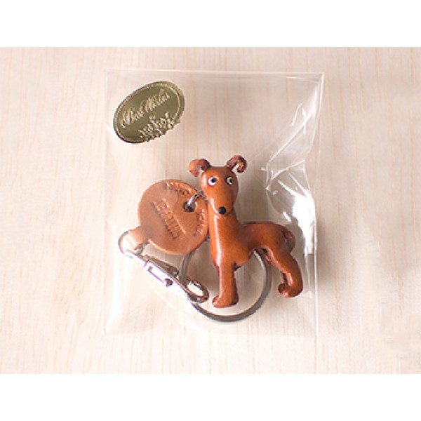 Wood Pecker Handmade 3D Leather Animals Keychain/Charm *VANCA* Japan #56222 