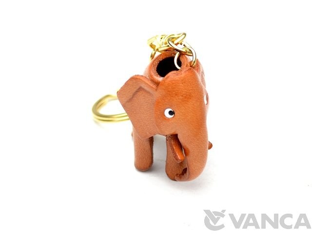 Leather elephant clearance keyring
