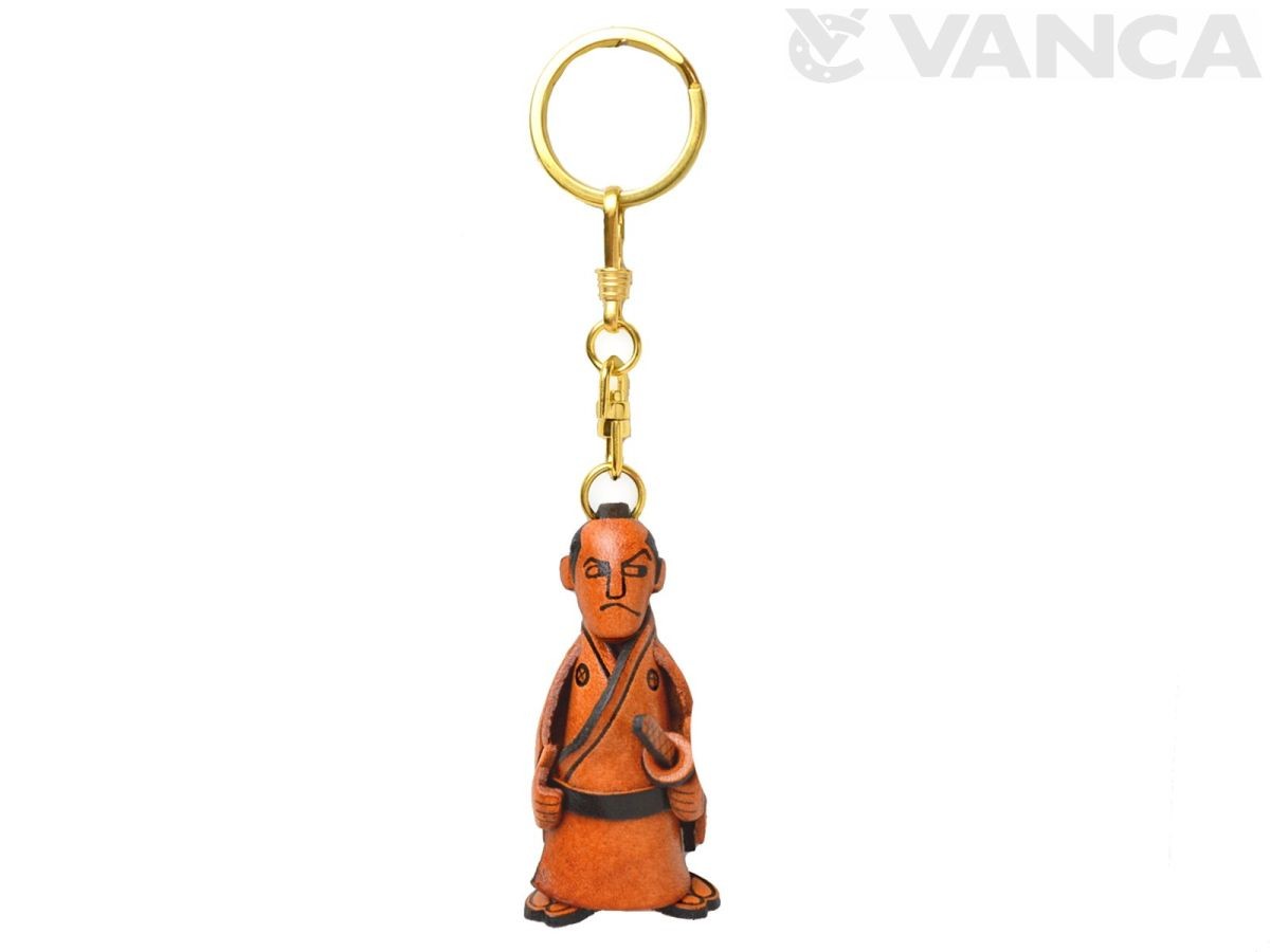 Samurai Leather Keychain(L)