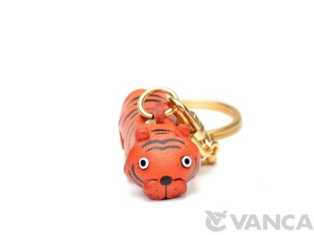 Tiger Leather Keychain (Chinese Zodiac)