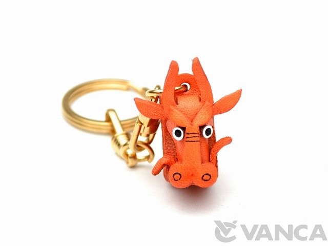 Dragon Leather Keychain Chinese Zodiac