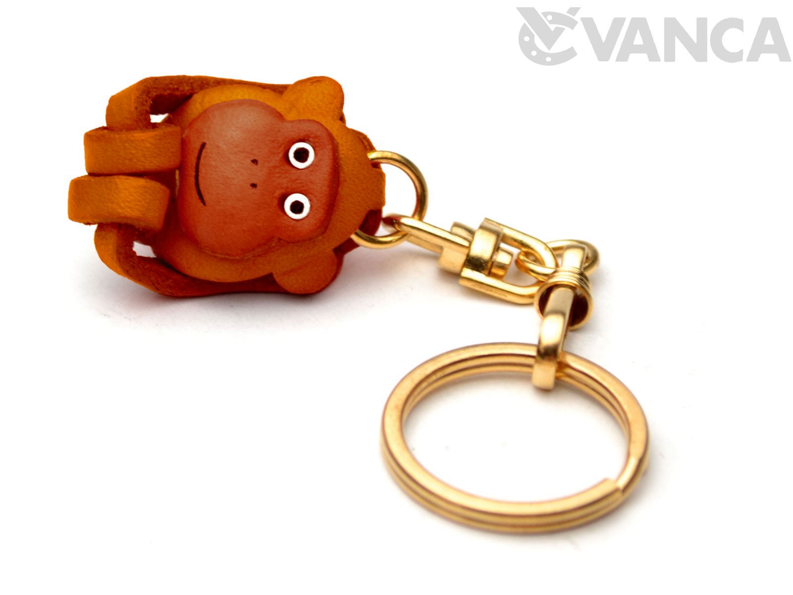 Monkey Leather Keychain (Chinese Zodiac)