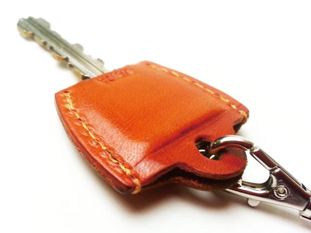 leather key cover