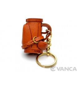 Golf Bag Leather Keychain(L)