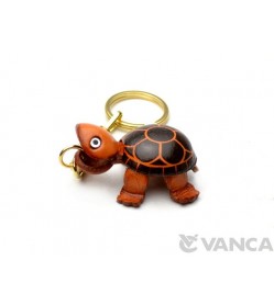 Turtle Leather Keychain(L)