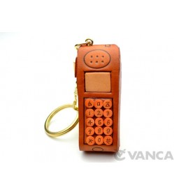 Cellular(Mobile) Phone Leather Keychain(L)