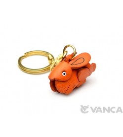 Rabbit Leather Keychain (Chinese Zodiac)