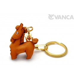 Horse Leather Keychain (Chinese Zodiac)