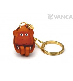 Monkey Leather Keychain (Chinese Zodiac)