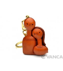 A Couple Leather Keychain(L)