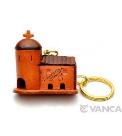 Church Leather Keychain(L)