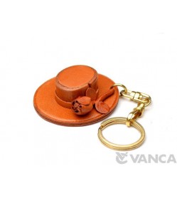 Spanish Hat Leather Keychain(L)