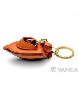 Motor Boat Leather Keychain(L)