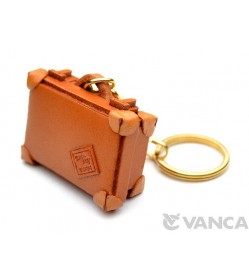 Trunk Leather Keychain(L)