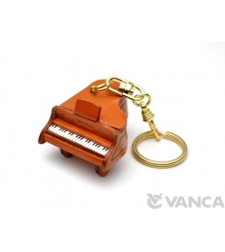 Piano Leather Keychain(L)