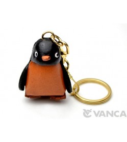 Penguin Leather Keychain(L)