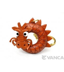 Dragon Leather Keychain(L)