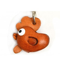 Rooster(small) Leather Figuine/charm Chinese Zodiac Series