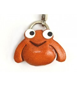 Frog(small) Leather Aniaml Figuine/charm