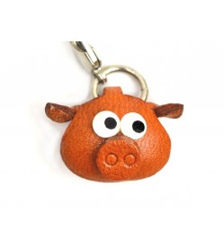 Pig(small) Leather Animal Figuine/charm