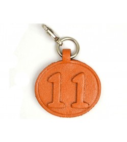 No.11 Leather Plate Birth date Series