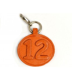 No.12 Leather Plate Birth date Series