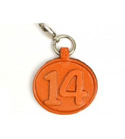 No.14 Leather Plate Birth date Series