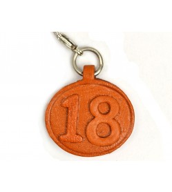 No.18 Leather Plate Birth date Series