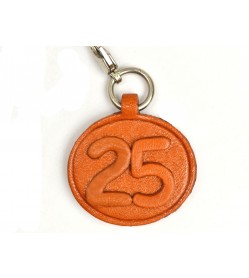 No.25 Leather Plate Birth date Series