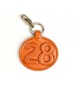 No.28 Leather Plate Birth date Series