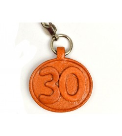 No.30 Leather Plate Birth date Series