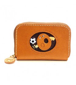 Soccer O Handmade Genuine Leather Animal Business Card Case #26177