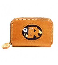 Soccer R Handmade Genuine Leather Animal Business Card Case #26178