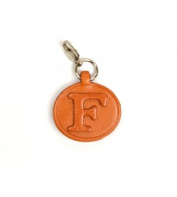 F Leather Alphabet Plate